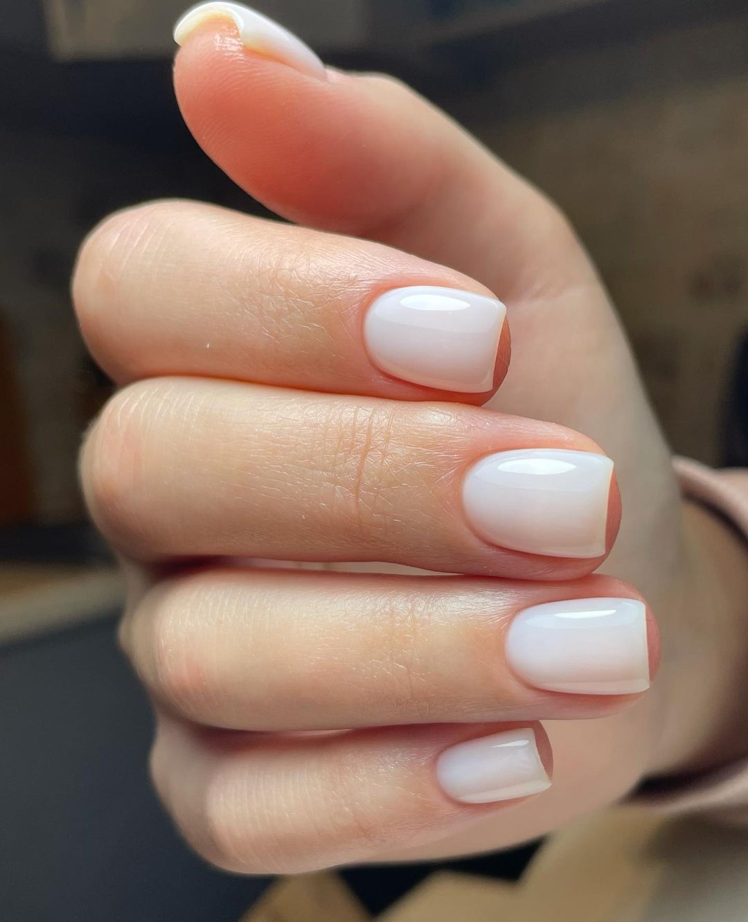 white nails