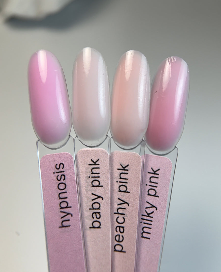 Express Gel. Liquid Builder Gel in a Bottle - Milky Pink