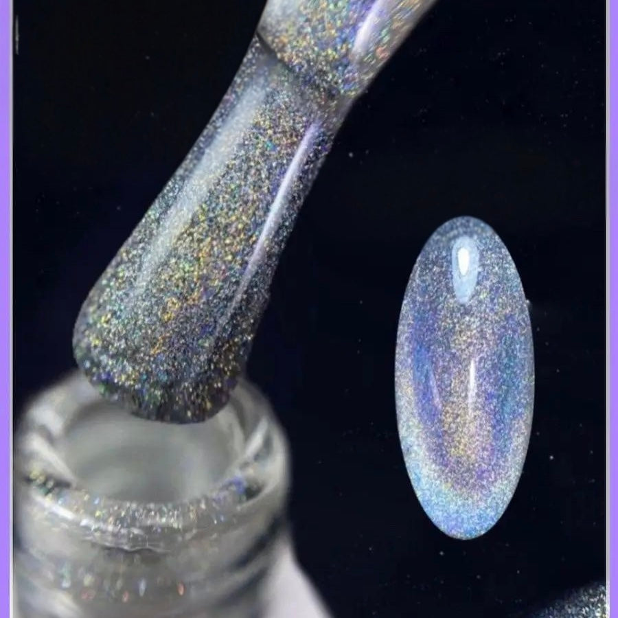 Cat Eye Holographic Top Coat