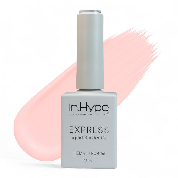 Express Gel. Liquid Builder Gel in a Bottle - Peachy