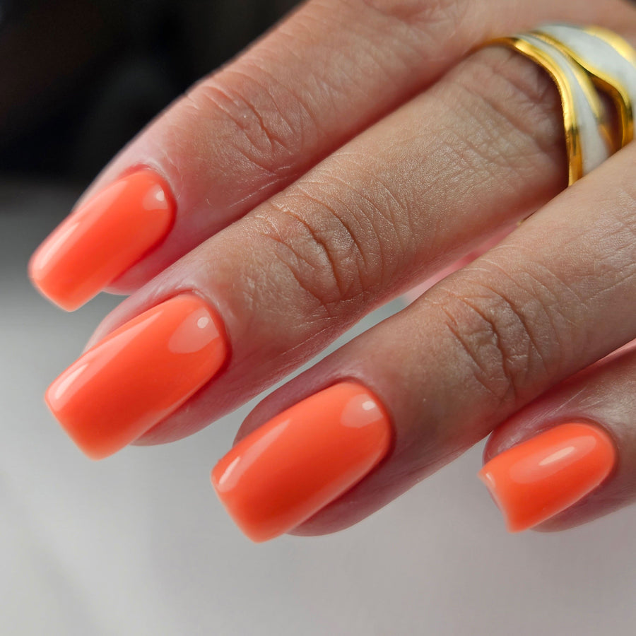 Gel Polish Neon Orange #96