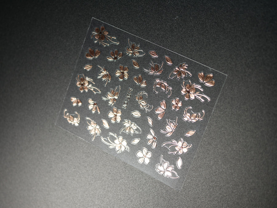 Nail Art Stickers Decals  Fall Leaves #2