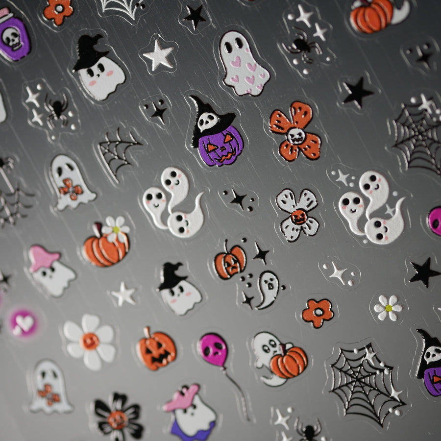 Nail Art Stickers Decals Halloween Fall #3 3