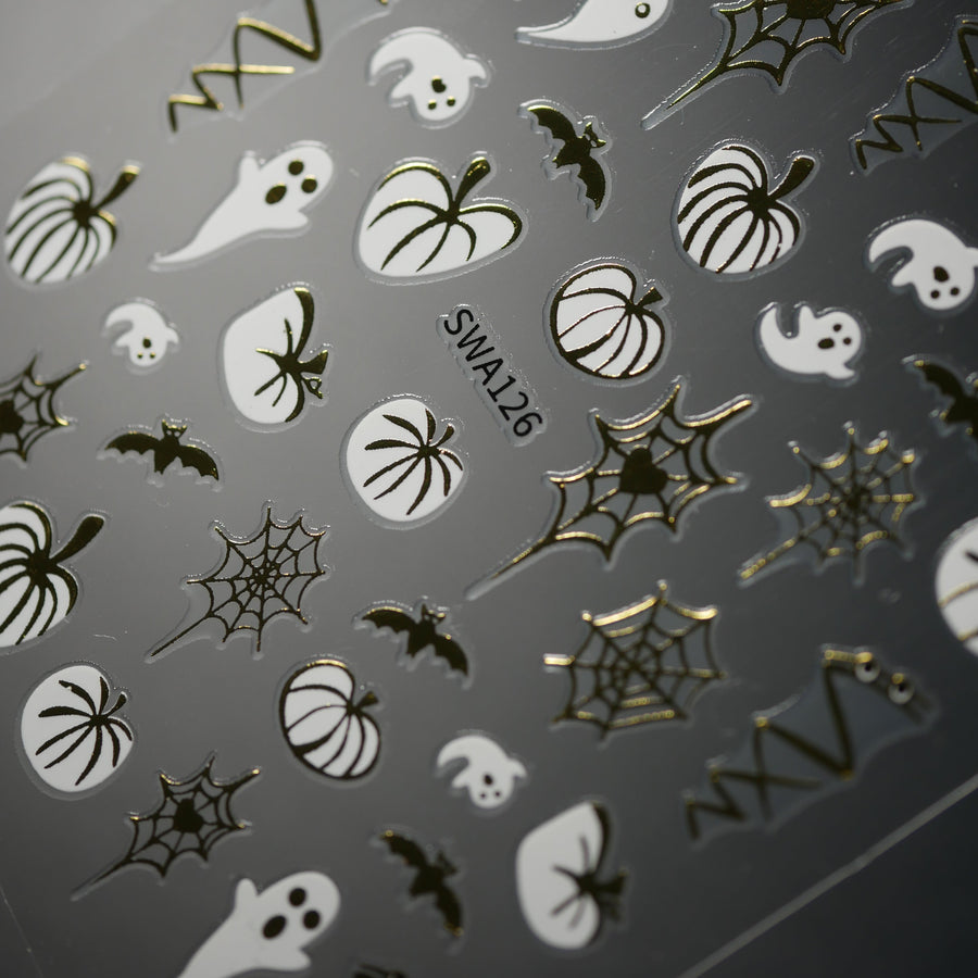 Nail Art Stickers Decals  Fall Leaves #1 3 sheets
