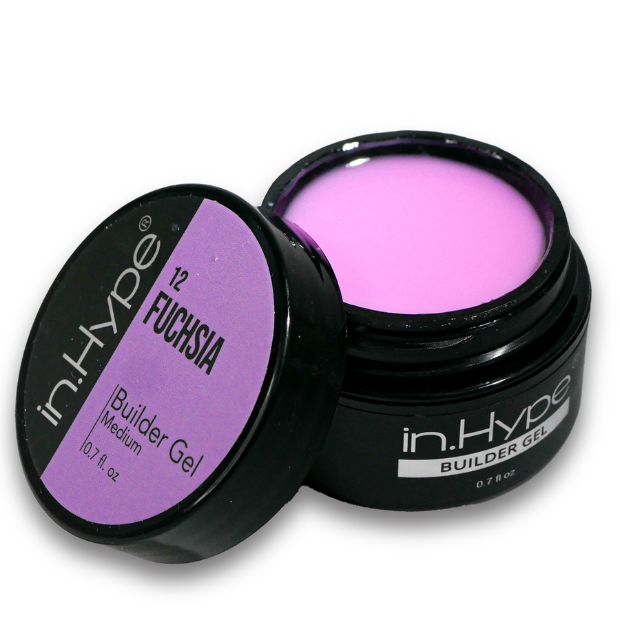 IN.Hype Builder Gel Fuchsia 10 In.Hype Nails