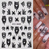 Nail Art Stickers Decals Halloween Fall #2 3 sheets