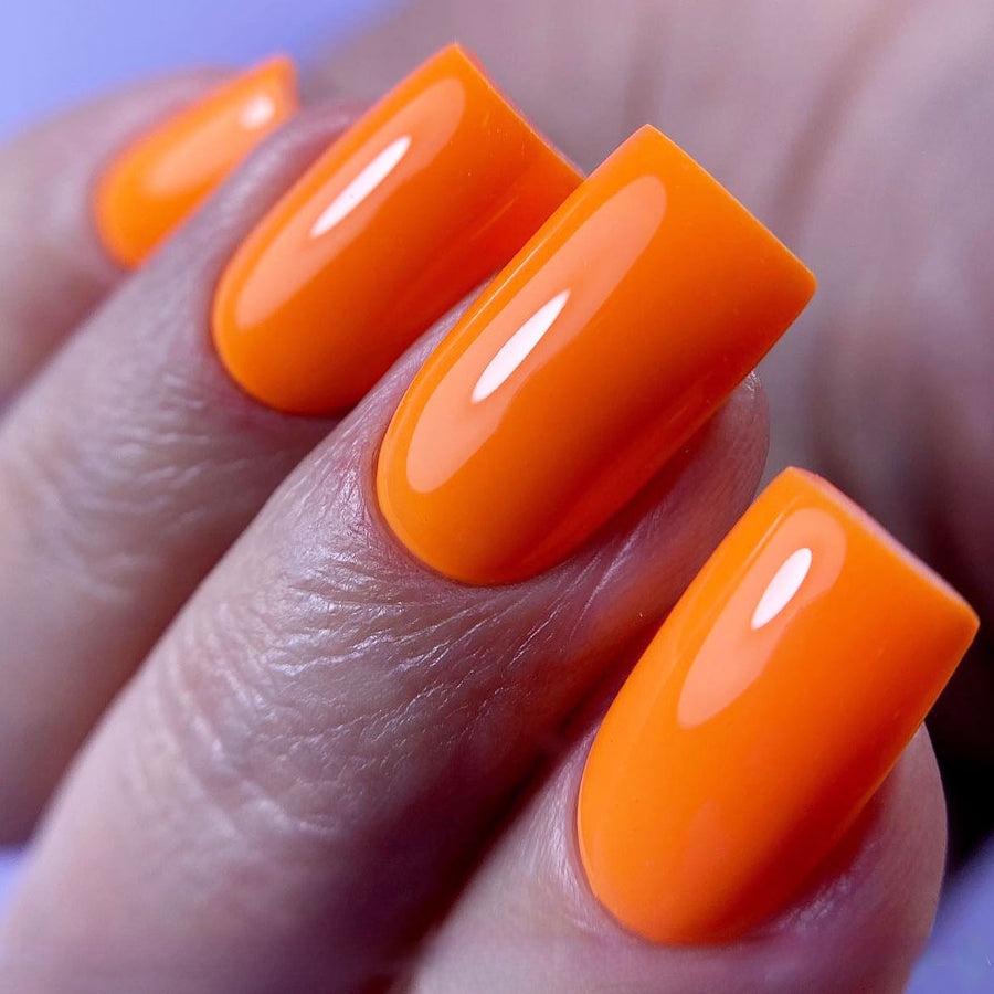 Gel Polish Neon Orange #96