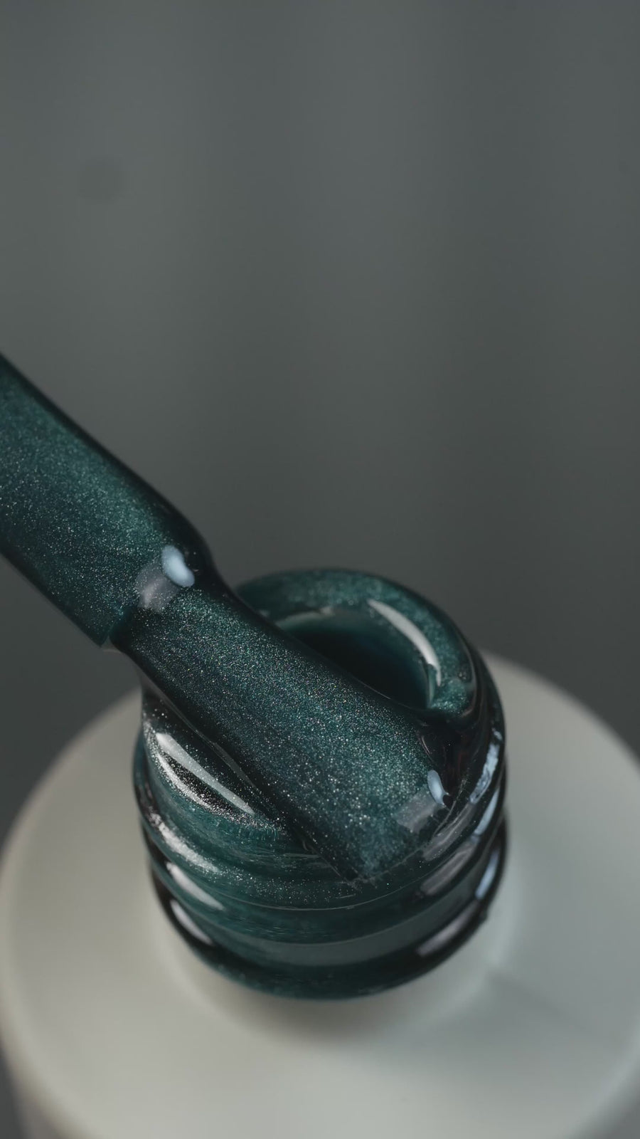 Gel Polish - Silk Cat Eye Green #5