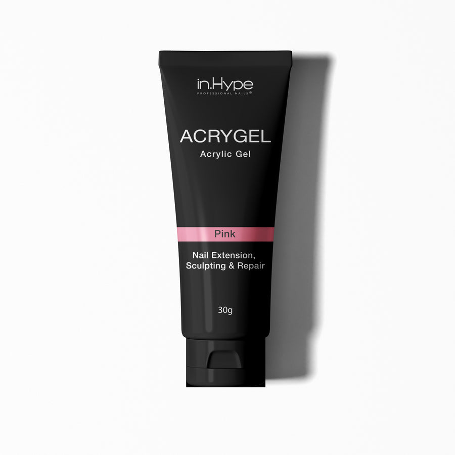 In.Hype AcryGel / Acrylic Nail Extension Builder Gel - Pink – In.Hype Nails