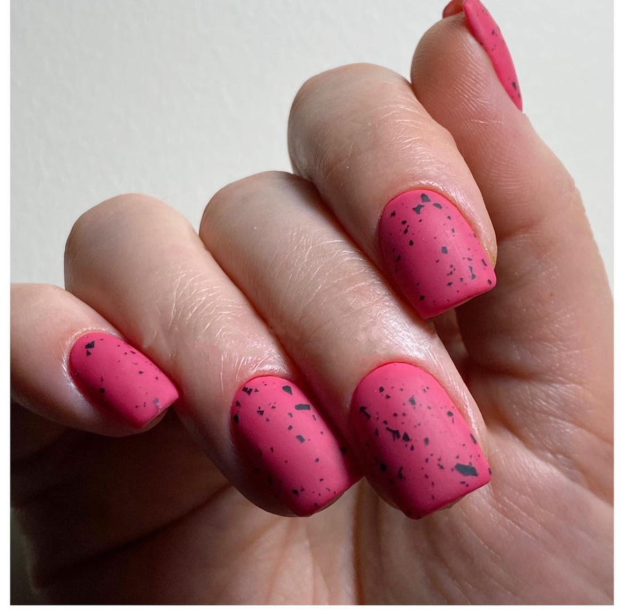 Top Coat Velvet with Flakes