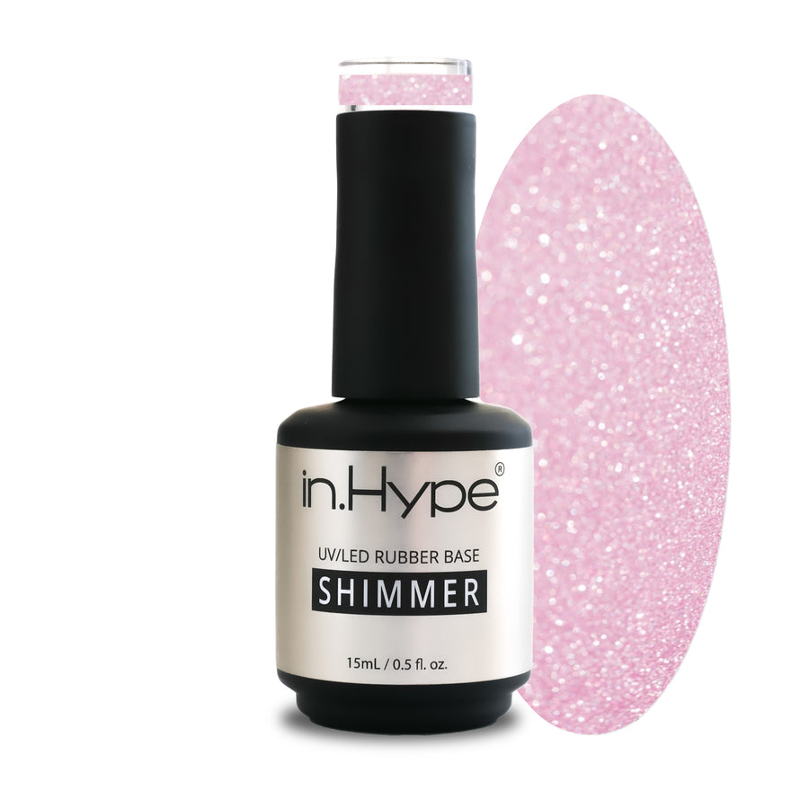 Rubber Base Shimmer - Holiday Pink